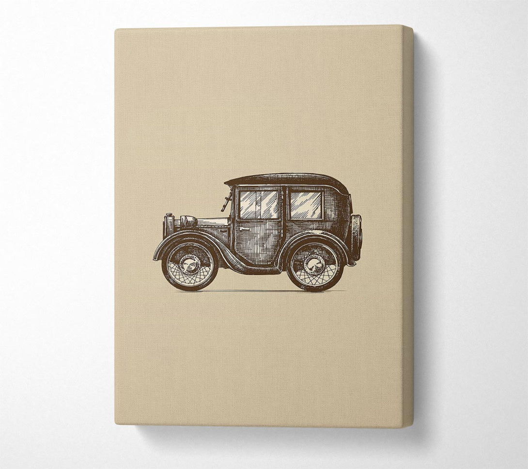  A Canvas Print of British Classic 6 Canvas Wall Art