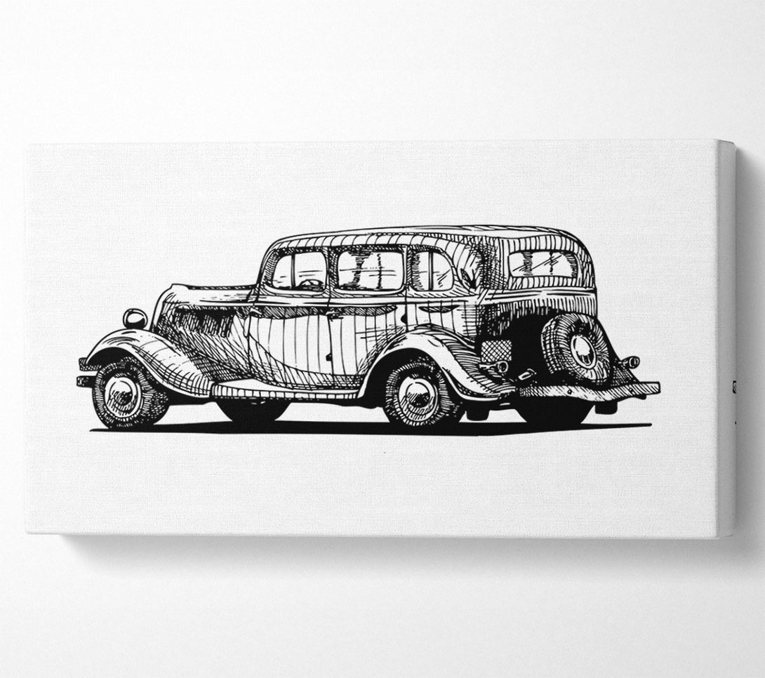  A Canvas Print of British Classic 3 Canvas Art