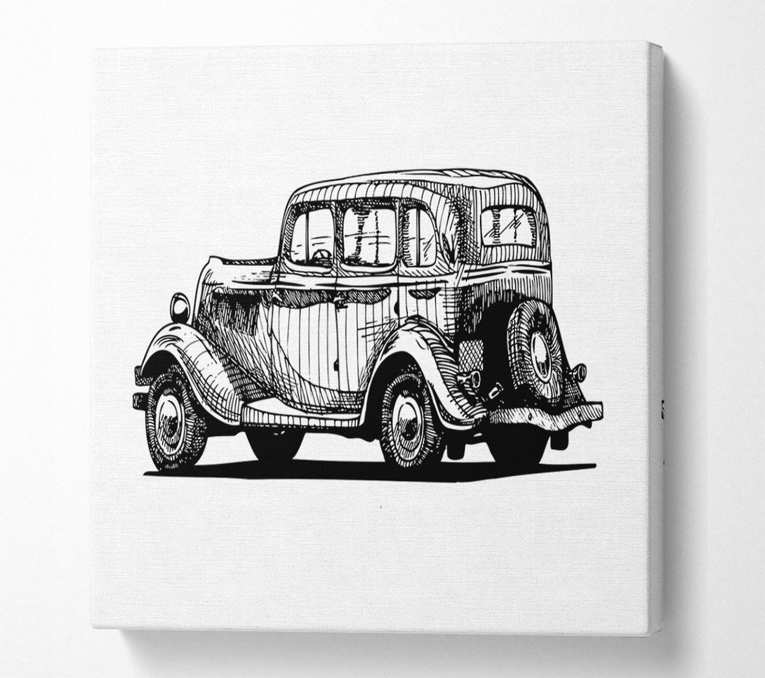  A Canvas Print of British Classic 3 Canvas Art