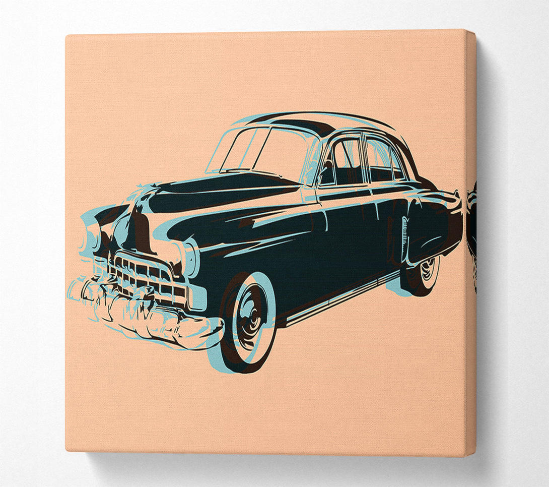  A Canvas Print of American Classic 2 Canvas Art