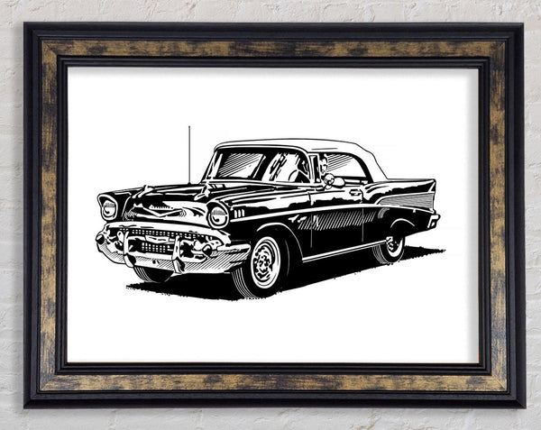 American Classic 3 Framed Print