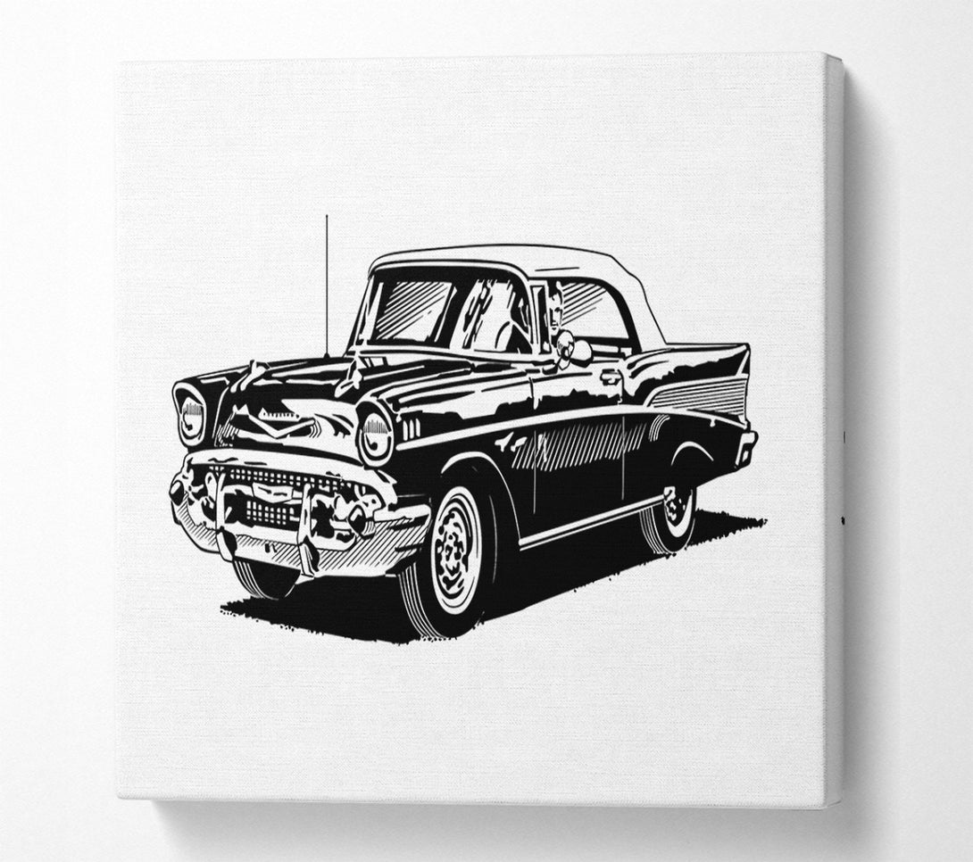  A Canvas Print of American Classic 3 Canvas Art