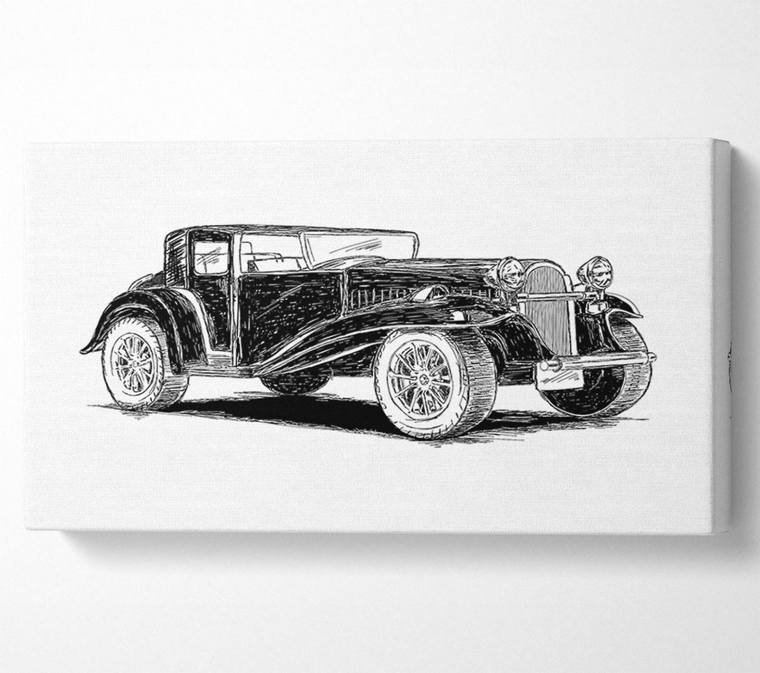  A Canvas Print of British Classic 18 Canvas Art