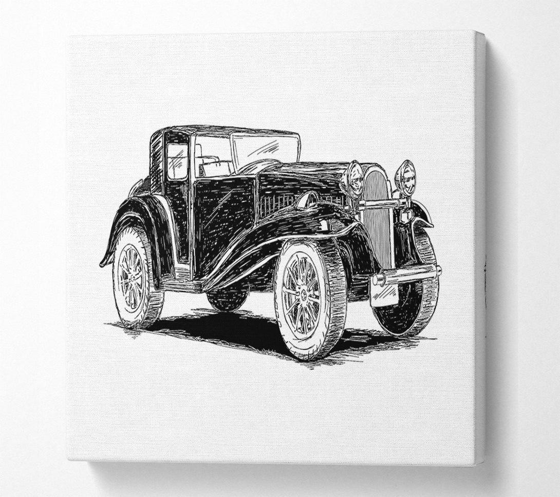  A Canvas Print of British Classic 18 Canvas Art