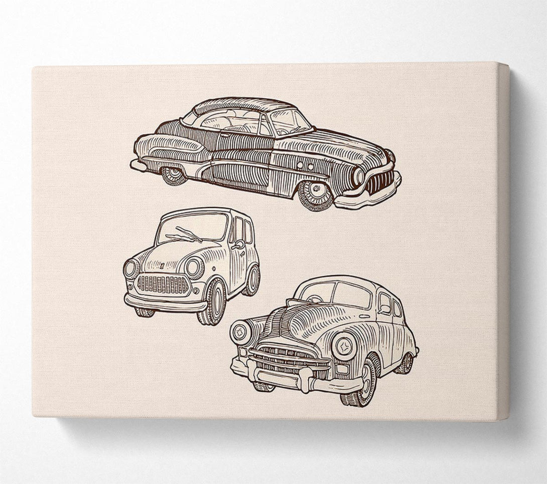  A Canvas Print of British Classic 16 Canvas Art