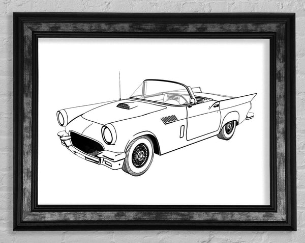 American Classic 12 Framed Print
