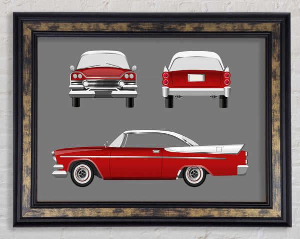 American Classic 9 Framed Print