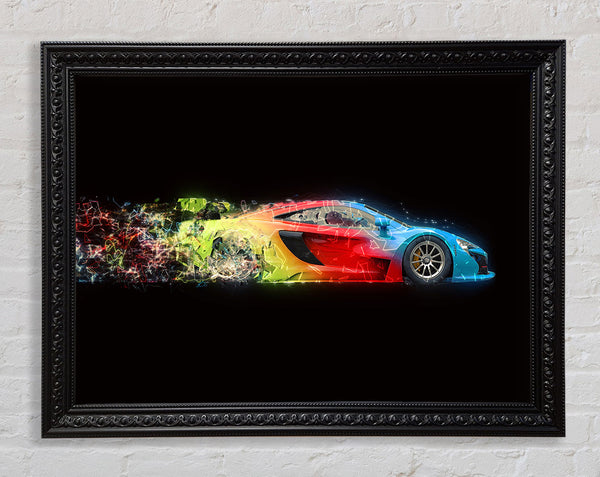 Breaking The Sound Barrier Framed Print