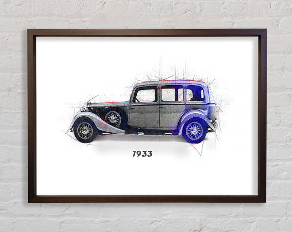 British Classic 9 Framed Print