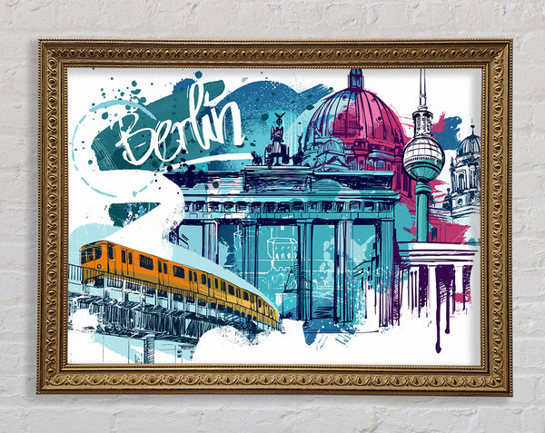 Berlin Framed Print