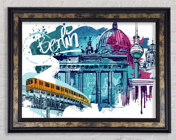 Berlin Framed Print