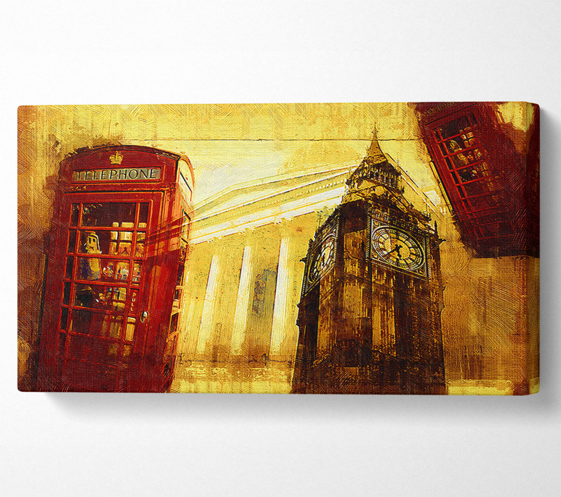  A Canvas Print of Retro Canvas Print