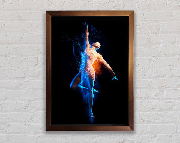 Feeling The Energy Framed Print