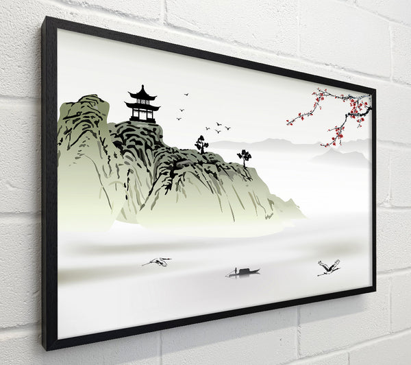 Chinese Temple In The