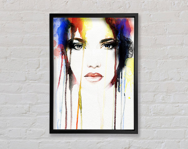 Unicorn Hair Framed Print