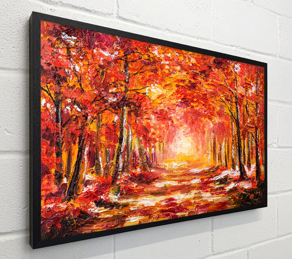 Walk Under The Red Trees