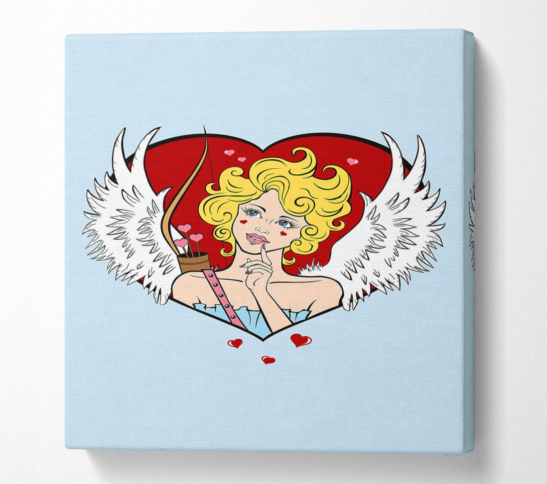  A Canvas Print of Cupid Love Finder Canvas Art