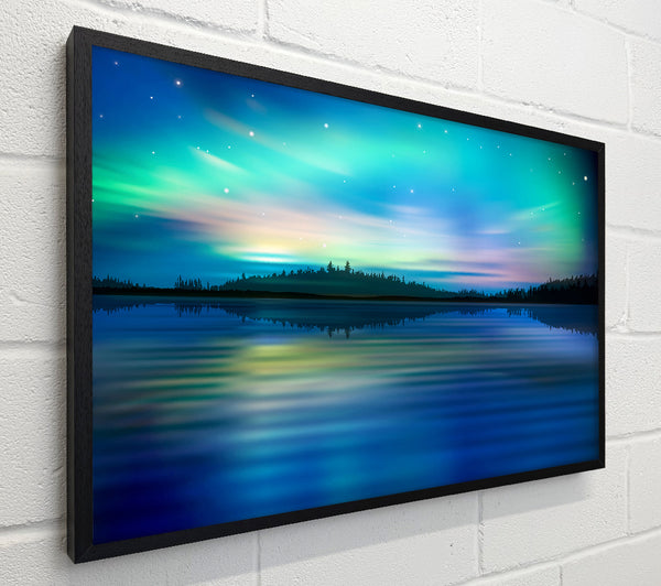 Northern Lights Lake Dream