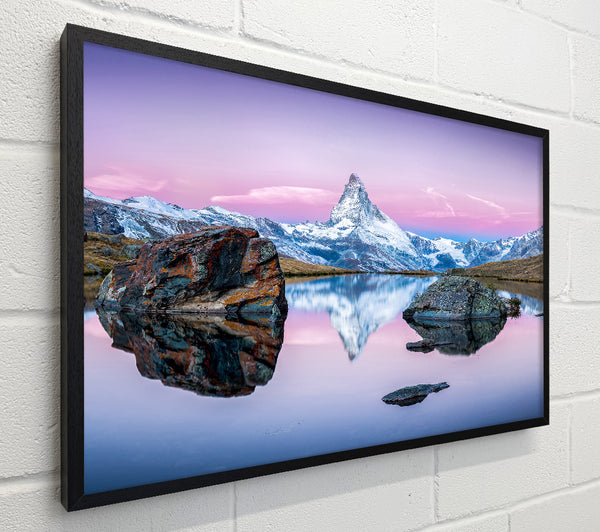 Snow Mountain Reflections