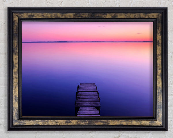 Stillness Of The Waters Framed Print