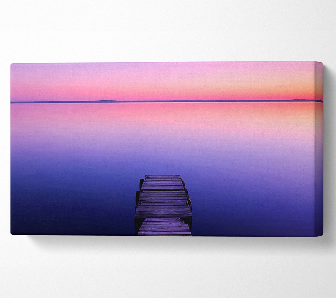  A Canvas Print of Stillness Of The Waters Canvas Wall Art
