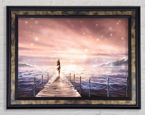 Dream Beauty Framed Print