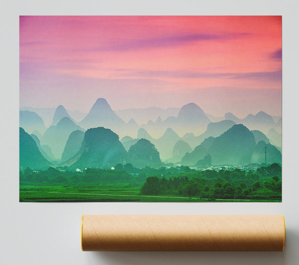 Green Splendor Print
