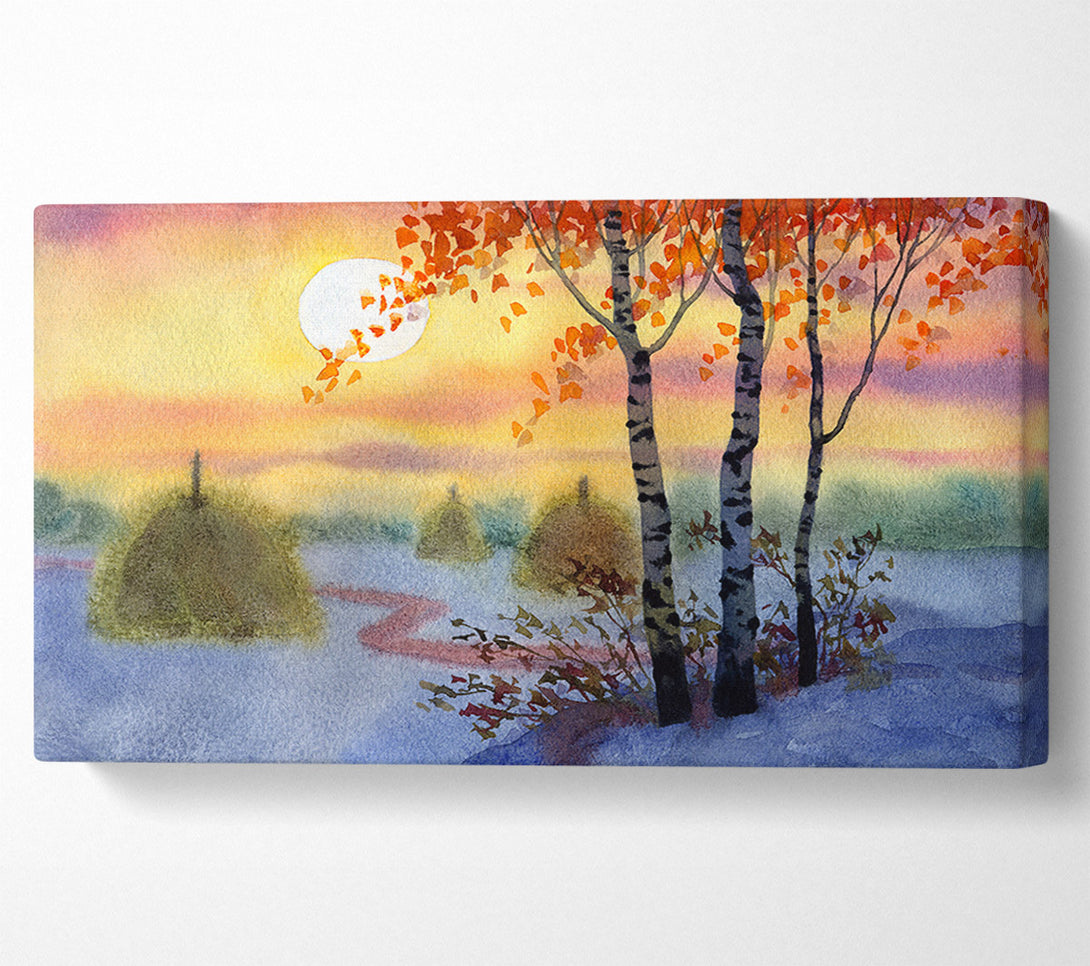  A Canvas Print of Path To The Sun Canvas Art