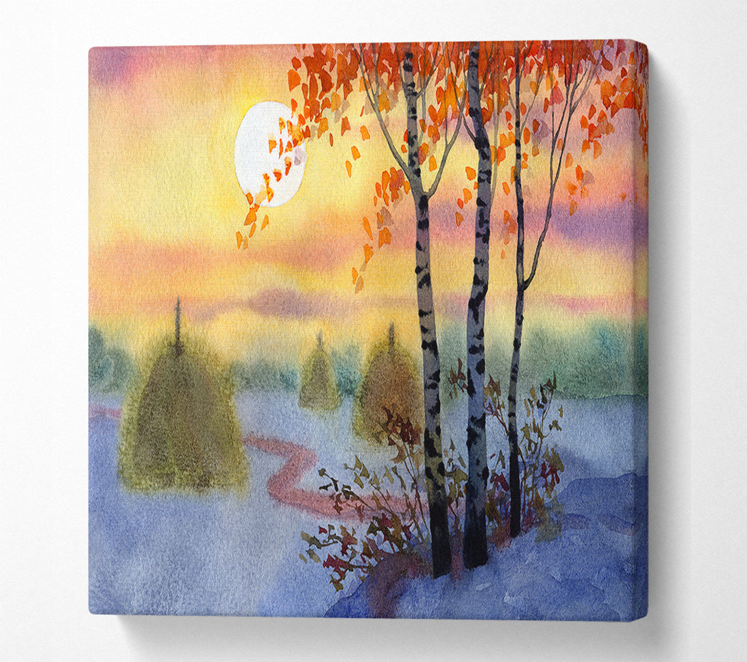  A Canvas Print of Path To The Sun Canvas Art