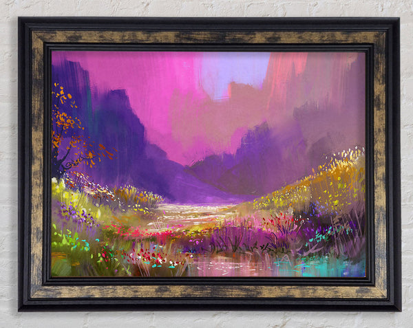 Perfect Wild Flower Dream Framed Print