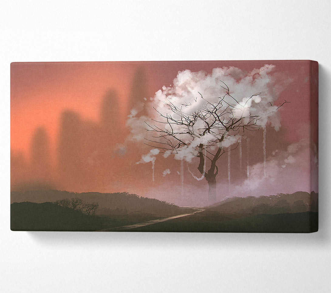  A Canvas Print of Cloud Tree Canvas Wall Art
