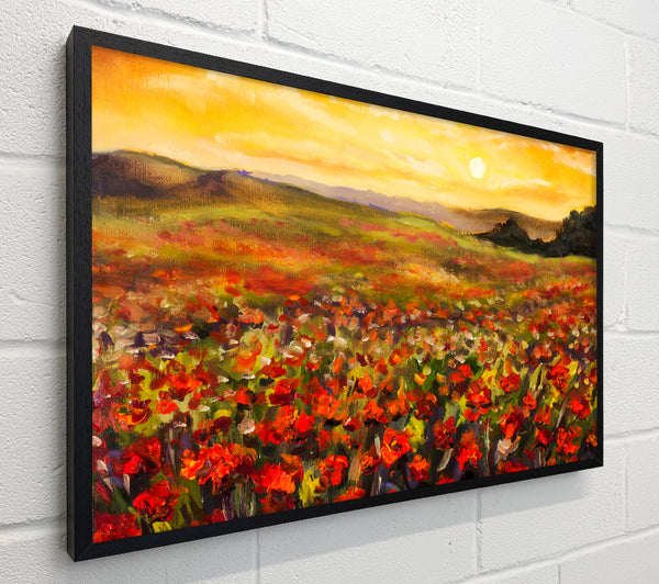 Poppy Field Sun
