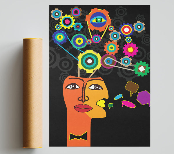 Twin Time Piece Poster