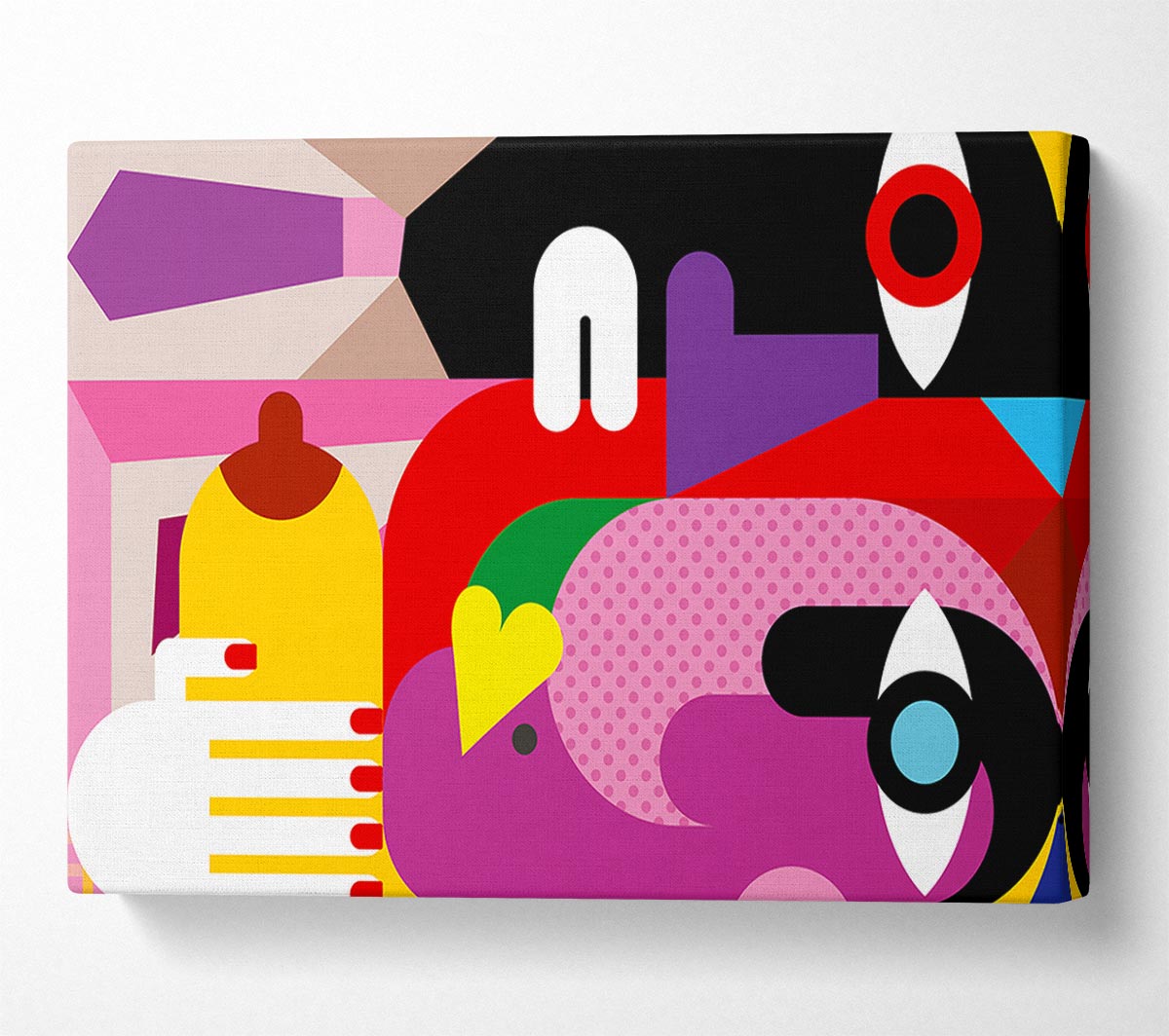 His And Hers Love Canvas Wall Art