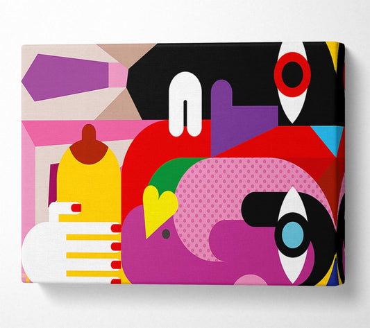 His And Hers Love Canvas Wall Art