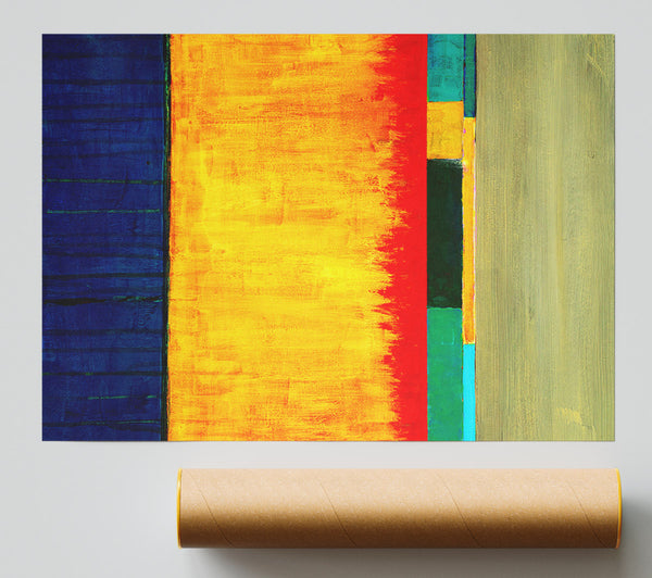 Fire Lines Giclee Print