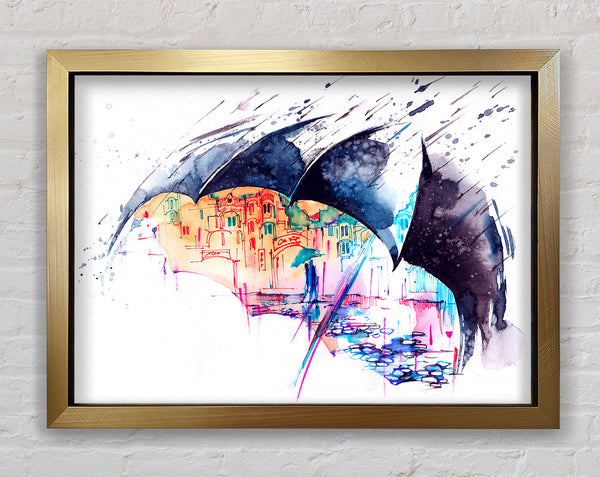 City Life Framed Print
