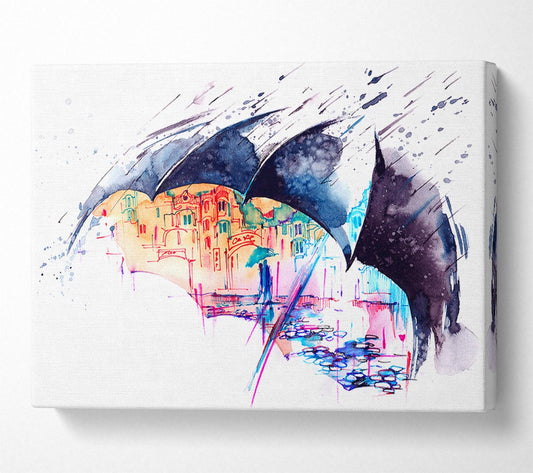 City Life Canvas Wall Art