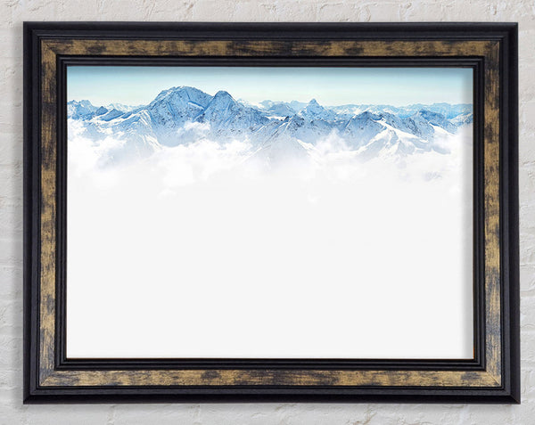 Virgin Mountains Framed Print