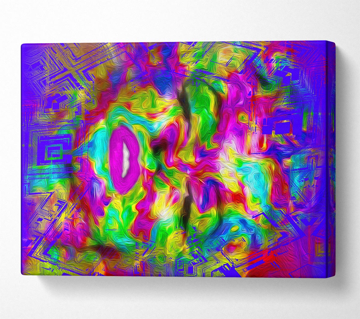 Marilyn Monroe Rainbow Canvas Wall Art