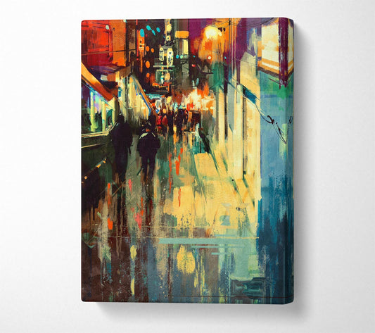 City Nights Canvas Wall Art
