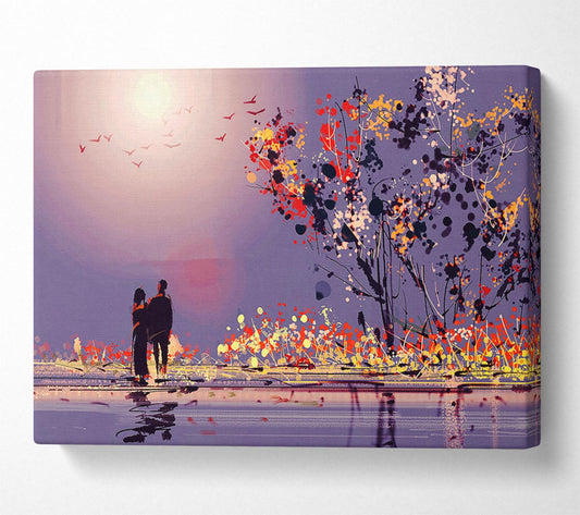 Lovers Retreat 1 Canvas Wall Art