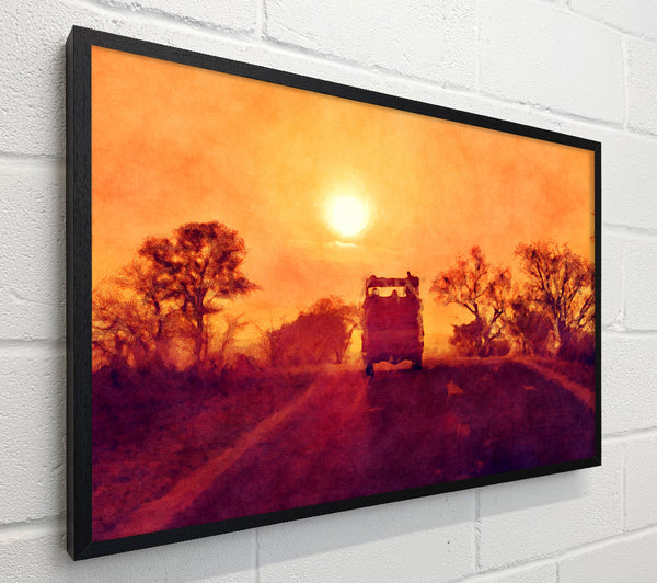 Driving Off Into The Sunset