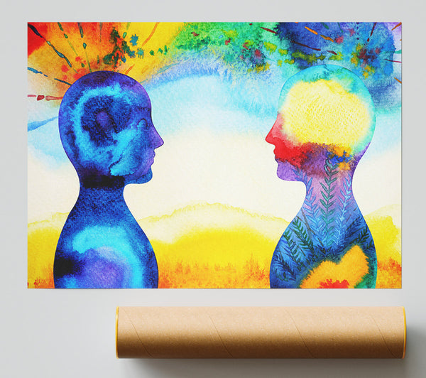 Telepathic Thinking Poster