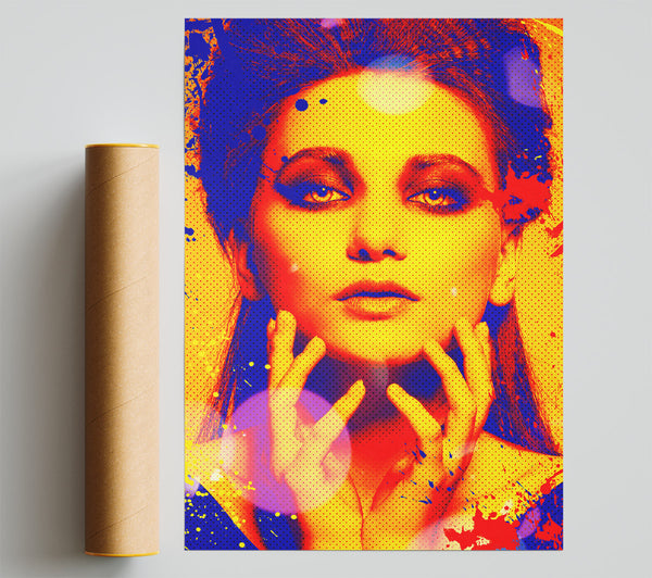 Pop Art Face Giclee Print