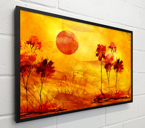 Red Tree Sun