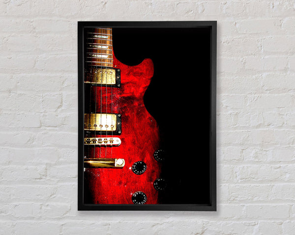 Rote E-Gitarre