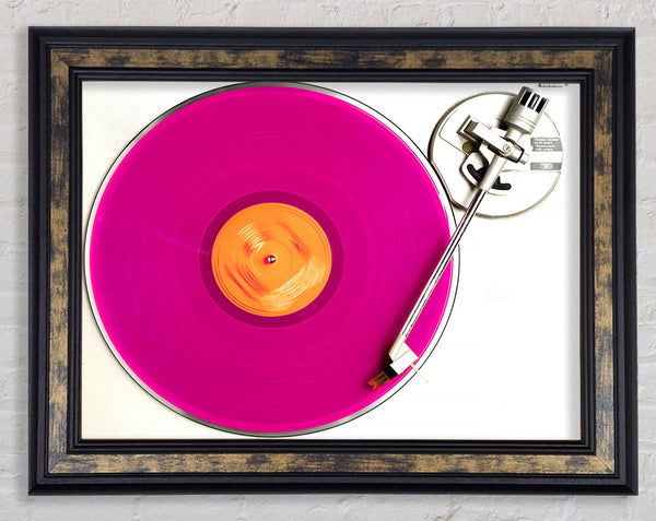 Pink Album Framed Print