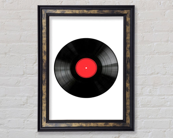 Red Album Framed Print