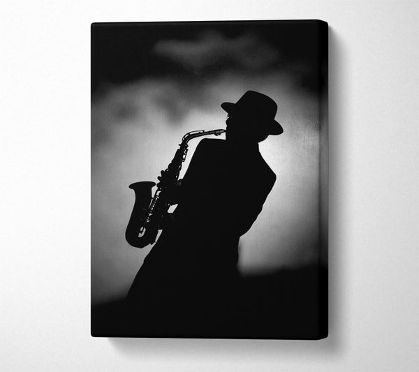  A Canvas Print of Jazz Player 1 Canvas Print